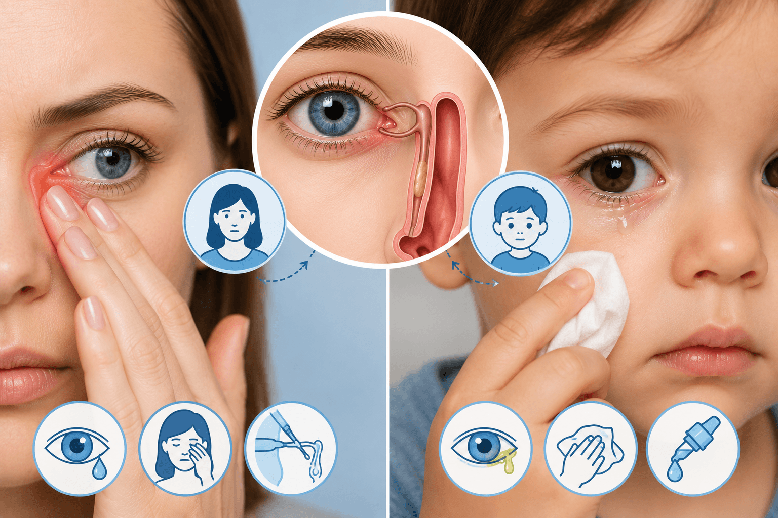Blocked Tear Duct in Adults vs Children: What Is the Difference?