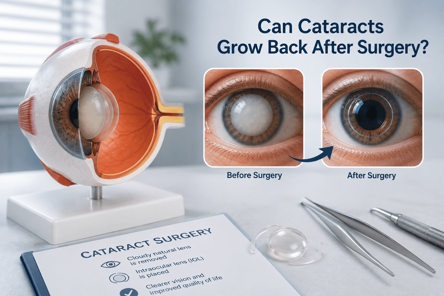 Can Cataracts Grow Back After Surgery? Myths, Facts & PCO Explained