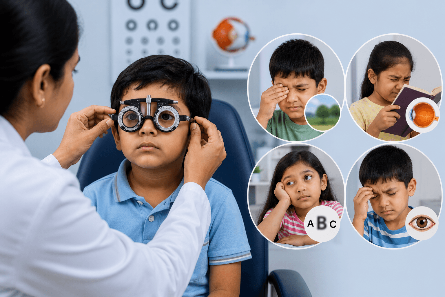 Common Vision Problems in Children and How to Spot Them Early