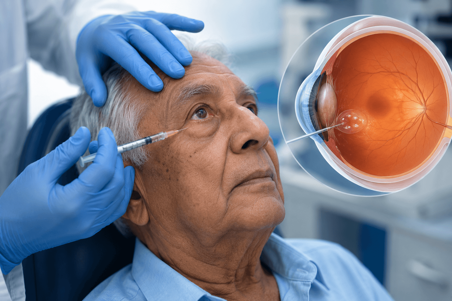 Eye Injections in Elderly Patients: Special Considerations