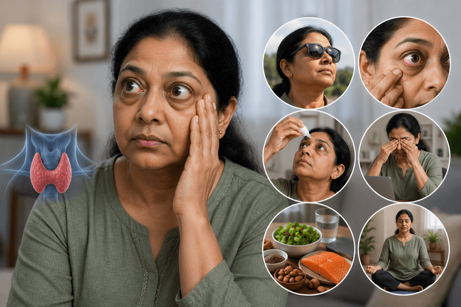 Living With Thyroid Eye Disease: Treatment Options Explained