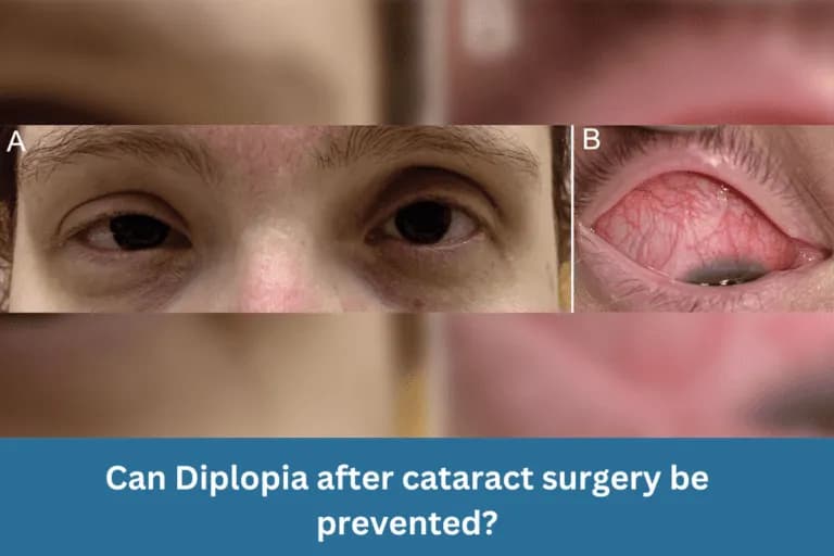 Can diplopia after cataract surgery be prevented