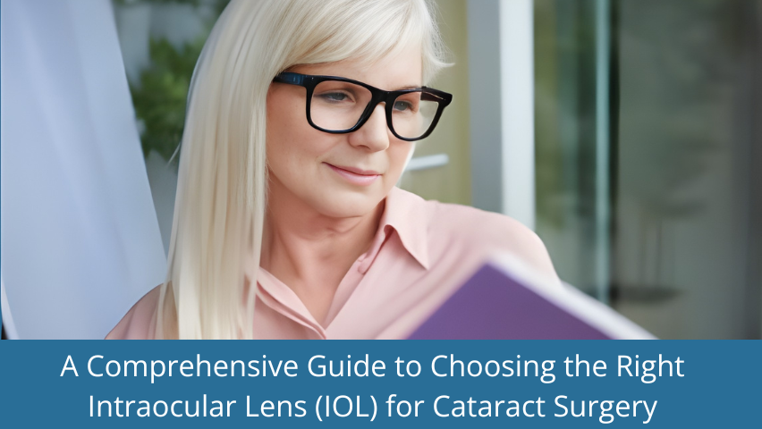 A Comprehensive Guide to Choosing the Right Intraocular Lens (IOL) for Cataract Surgery