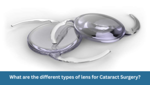 What are the different types of lens for Cataract Surgery?