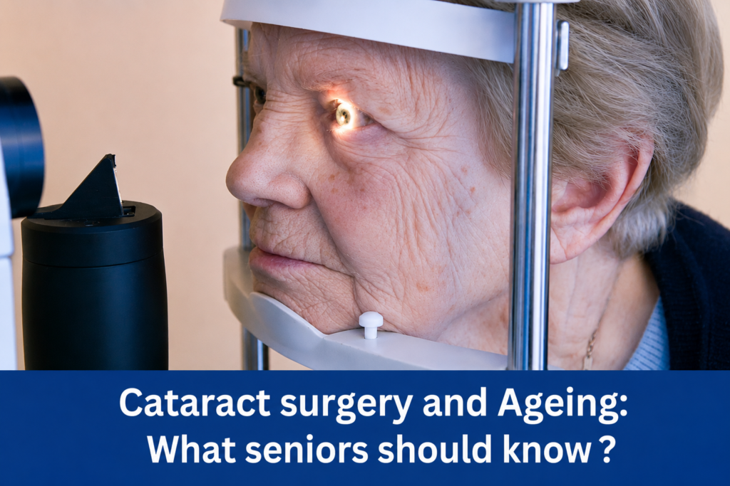 Cataract surgery and ageing